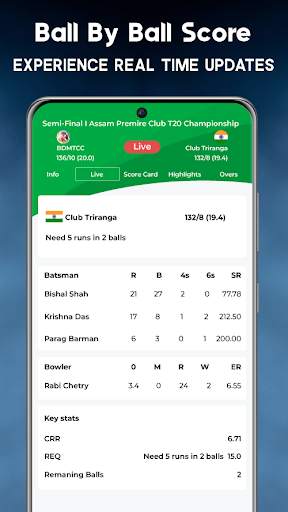 Live Cricket Match: Cric Score screenshot 4