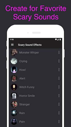 Scary Sound Effects - Ghost Sounds Ringtones Free screenshot 4