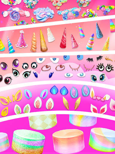 Unicorn Birthday Cake - Happy Birthday 3 تصوير الشاشة