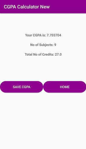 CGPA Calculator New screenshot 6