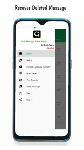 RecoChat - Recover Deleted Chat & Status Download screenshot 1