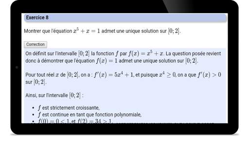 Maths TS : Limites - Continuité screenshot 8