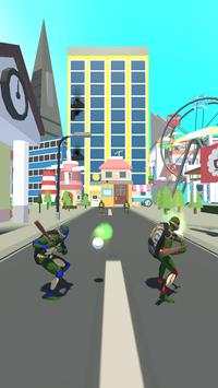 Baseball Ninja Star 3D: Turtle City Championship screenshot 1