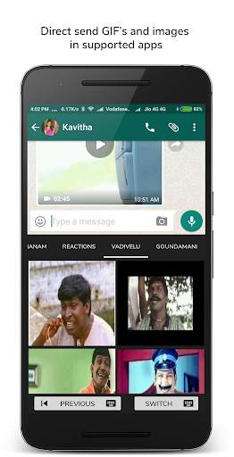 Meme Keyboard:GIF's,Memes for WhatsApp, Messenger. screenshot 4