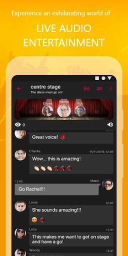 WOLF - Live Shows & Audio Chat screenshot 1