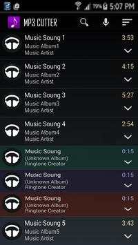 Mp3/Music Cutter - RingTone Maker screenshot 1