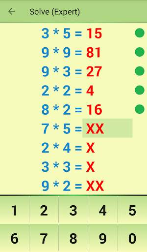 Multiplication Table screenshot 6