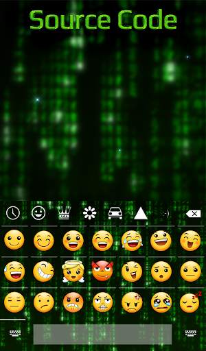 Source Code Animated Keyboard   Live Wallpaper screenshot 4