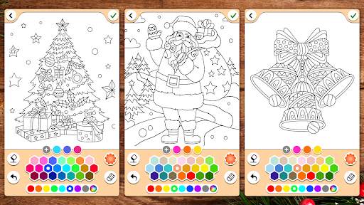 Christmas Coloring book screenshot 7