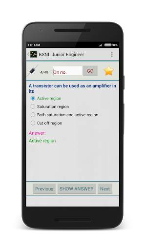 Basic Electronics Quiz screenshot 3