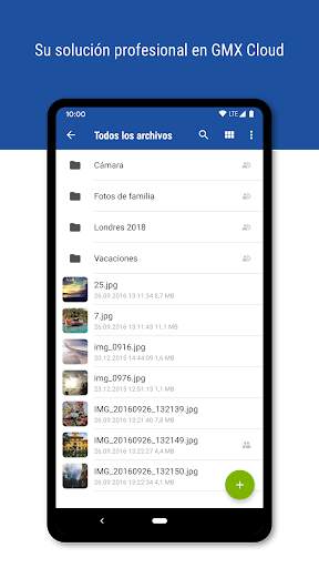 GMX Cloud screenshot 1
