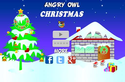 Angry Owl Christmas screenshot 1