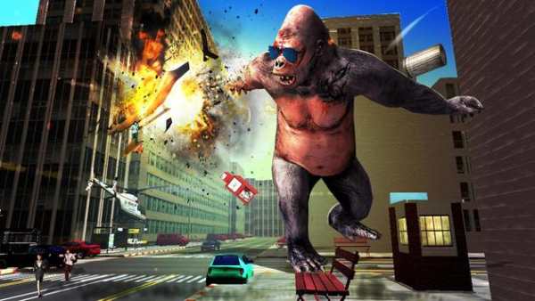 Angry King Kong Rampage: Gorilla Simulator Games screenshot 13