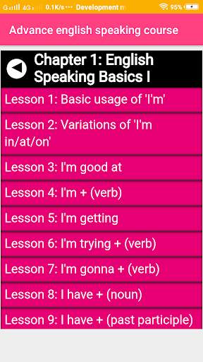 Advance english speaking screenshot 3