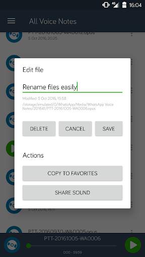 Sound Explorer for WhatsApp screenshot 5