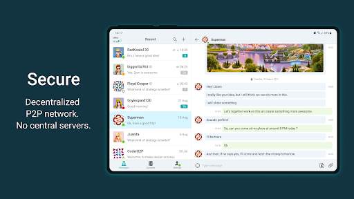 Utopia — Pribadong Messenger screenshot 7