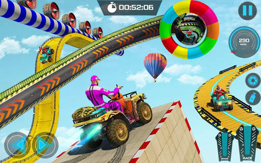 Light Quad Bike Mega Ramp GT Stunts: Racing Stunts screenshot 2