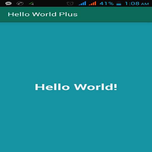 Hello World Plus screenshot 1