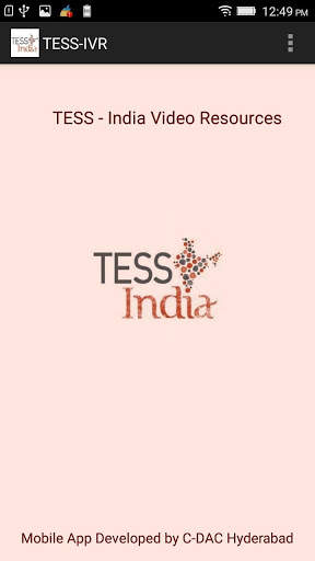 TESS Indian Video Resources screenshot 1