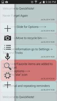 QwickNote 1 تصوير الشاشة