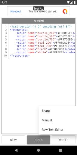 XML / JSON Editor screenshot 1