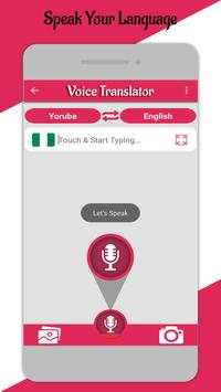 Yoruba Voice & Camera  Translator screenshot 3