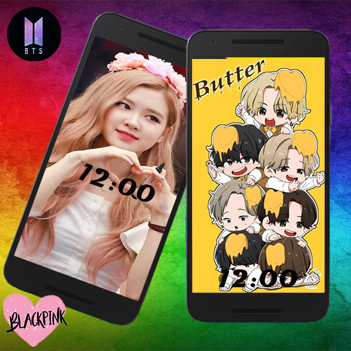 Offline BTS Wallpaper and BlackPink Wallpaper 2021 icon