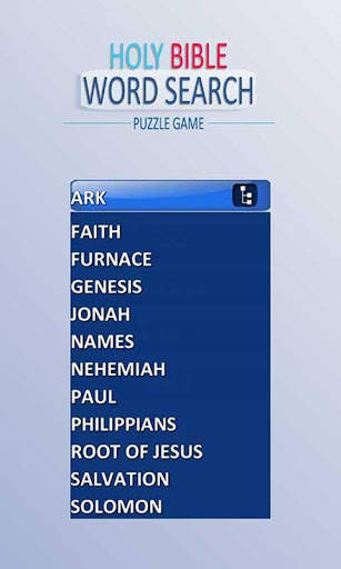 Bible Word Search Puzzle Game screenshot 7