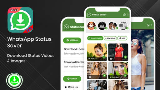 Status saver for whatsapp - Business & GB : 2021 screenshot 1