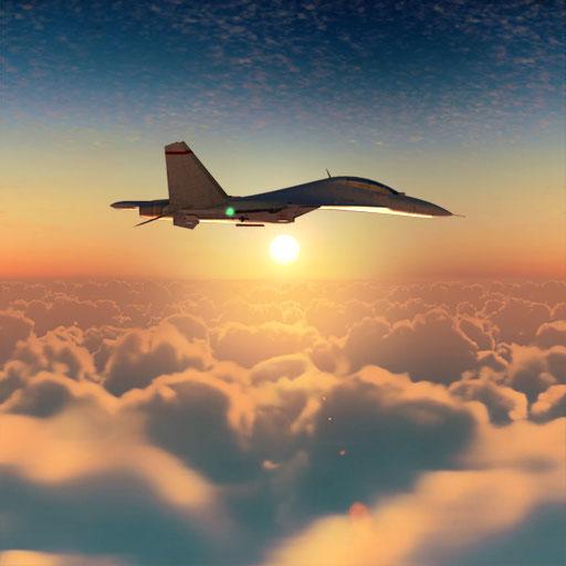 Flying Above Clouds Live Wallpaper icon