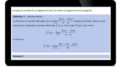 Maths TS : Dérivation screenshot 9