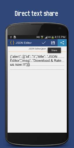 JSON Editor 7 تصوير الشاشة