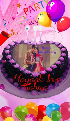 Name Photo On Anniversary Cake screenshot 5