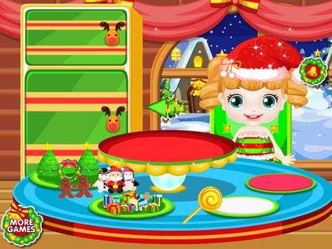 Baby cake christmas games screenshot 1