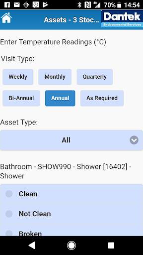 Dantek Mobile Logging screenshot 1
