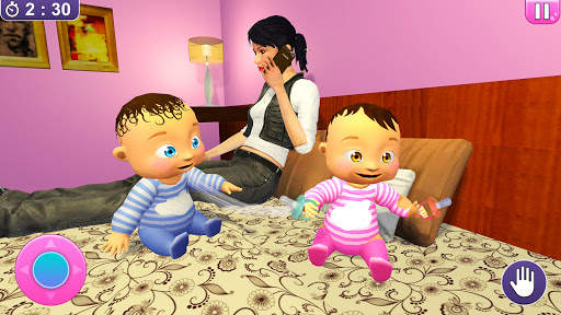 Real Twins Baby Simulator 3D screenshot 8