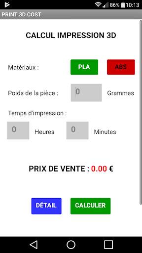 PRINT 3D COST screenshot 2