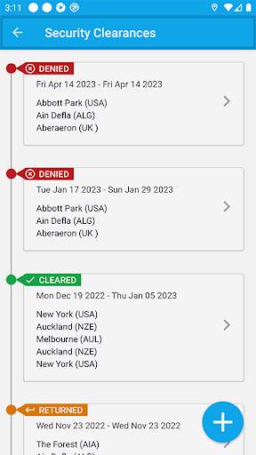 Electronic Travel Advisory screenshot 7