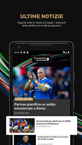 App del Guinness Six Nations ufficiale screenshot 3