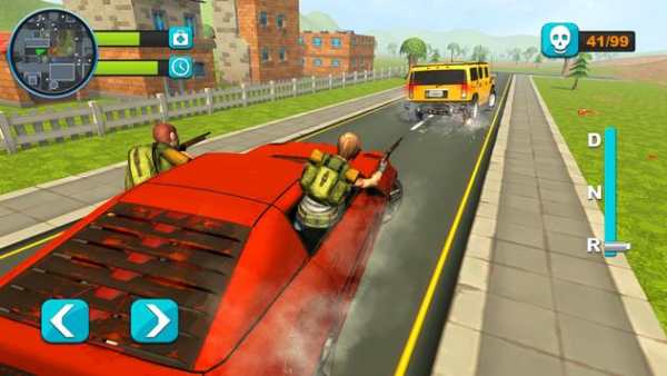 Auto Battle Royale Battleground Car Shooting Game screenshot 2