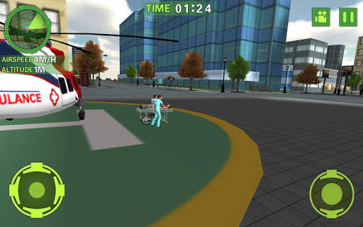 Ambulance Helicopter Simulator screenshot 6