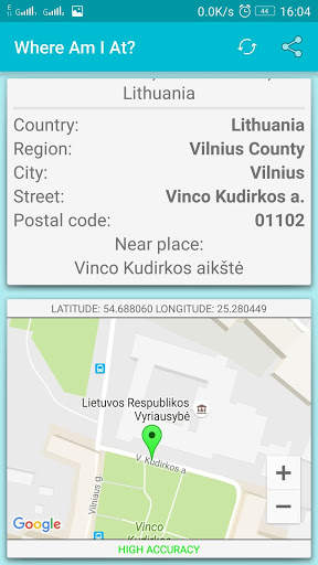 Where Am I At - Find My Location Helper screenshot 2