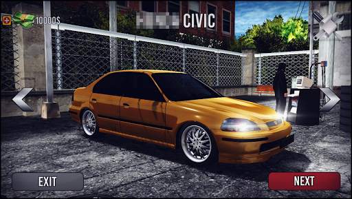 Civic Drift & Driving Simulator screenshot 1