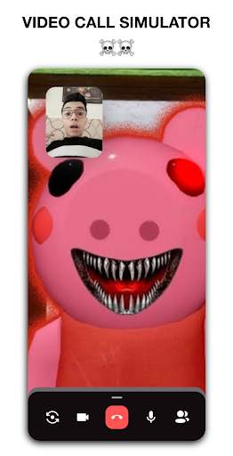 Scary Piggy Granny's 🎙 Video Call & Chat   Sounds screenshot 1
