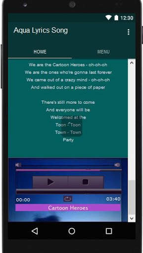 Aqua Songs screenshot 3