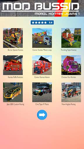 Mod Bussid Mobil Kontes Juara  screenshot 2