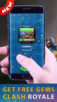 Gems For Clash Royale Prank screenshot 1