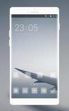 air plane clean fresh theme screenshot 1