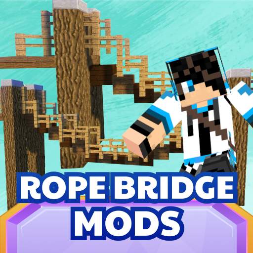 Rope Bridge Mod for Minecraft 1.0