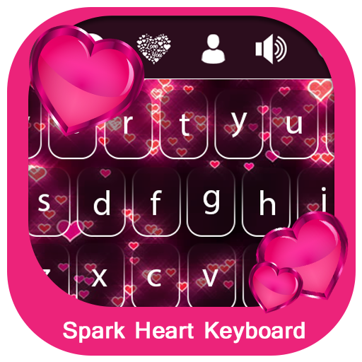 Sparkling Heart Keyboard icon